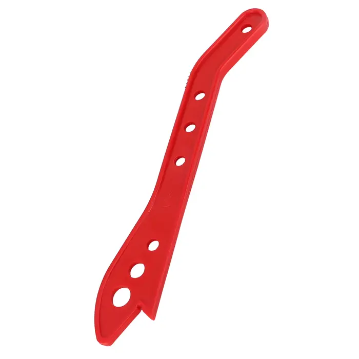 Bâton poussoir de sécurité pour scie à bois rouge