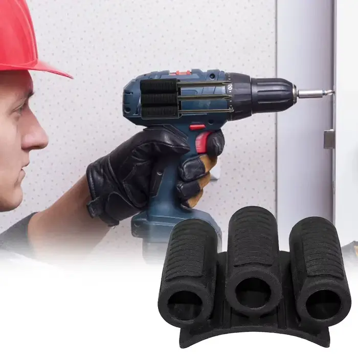 Porte-embout de perceuse à changement rapide, fixation latérale, embouts de tournevis, support latér