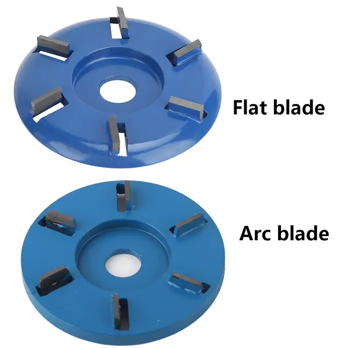 Disque en acier carassé en bois