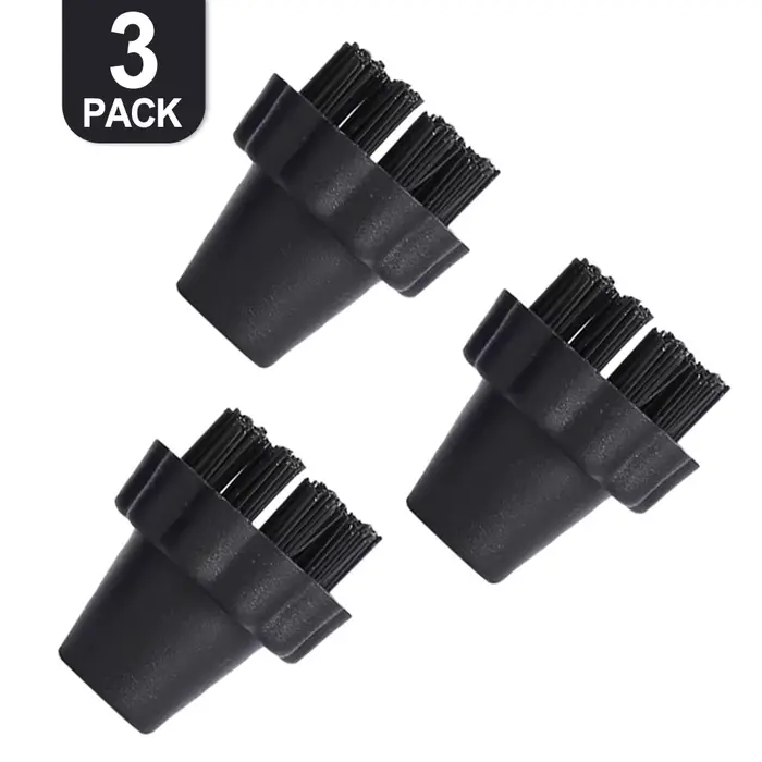 Kit de brosses à poils en nylon pour nettoyeurs vapeur Vaporetto – Ensemble de 3/6 pièces