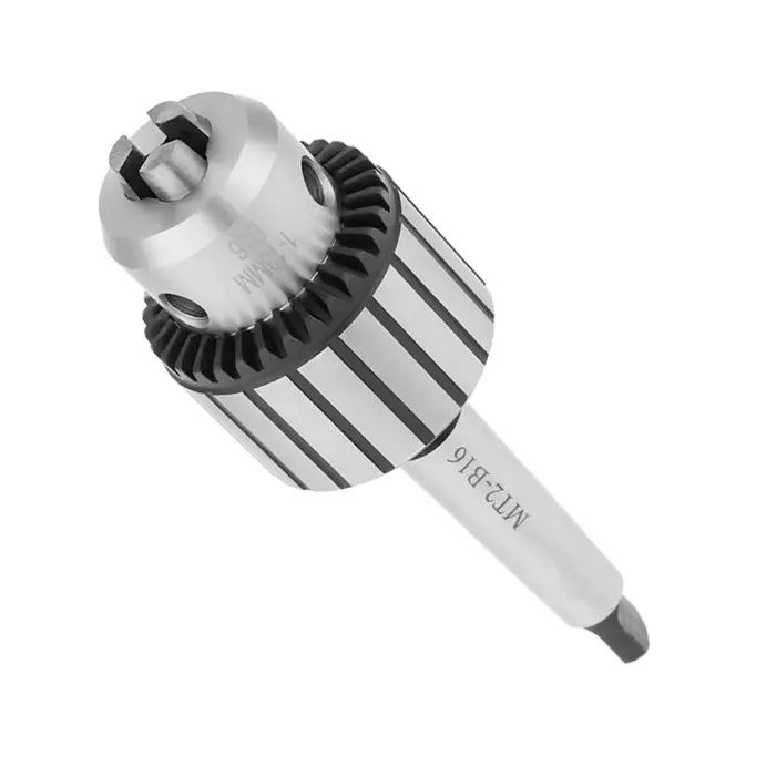 Mandrin de perçage pour mini tour MT2-B16 1-13 mm en acier à haute teneur en carbone