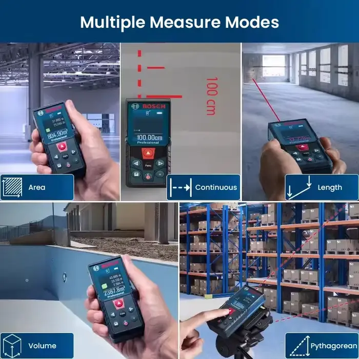 Bosch 40M télémètre Laser GLM 400/4000 Multi Modes