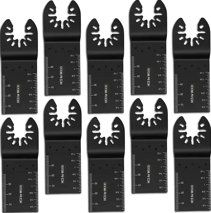 Lame de scie oscillante 100/50/20 pièces, lames multi-outils, lames multifonctions, lame de coupe po