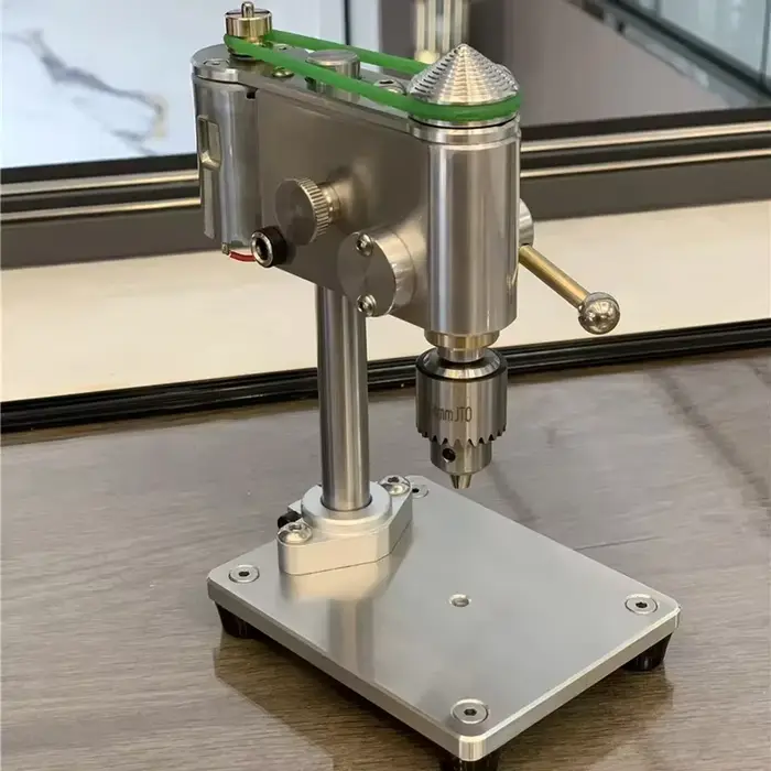 Mini perceuse d'établi 220V à vitesse réglable
