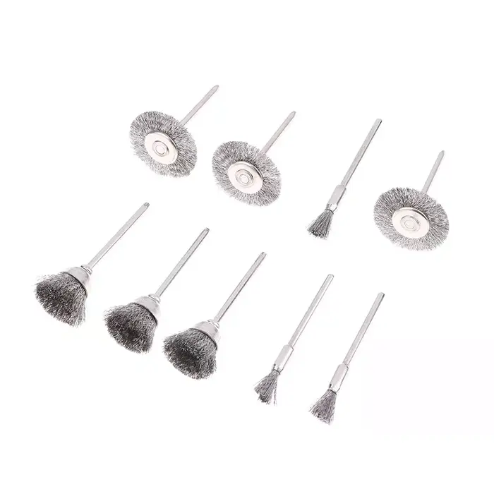 Ensemble de Mini brosses métalliques