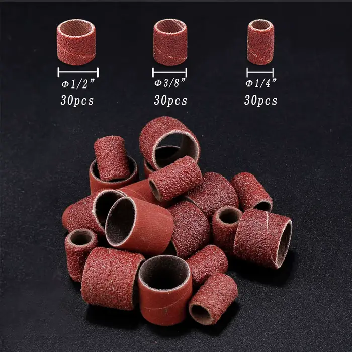 Kit de tambours de ponçage pour bandes de ponçage Dremel