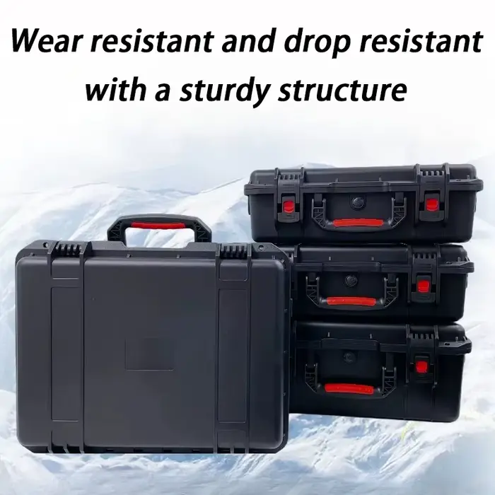 Boîte à outils portable rigide avec serrure