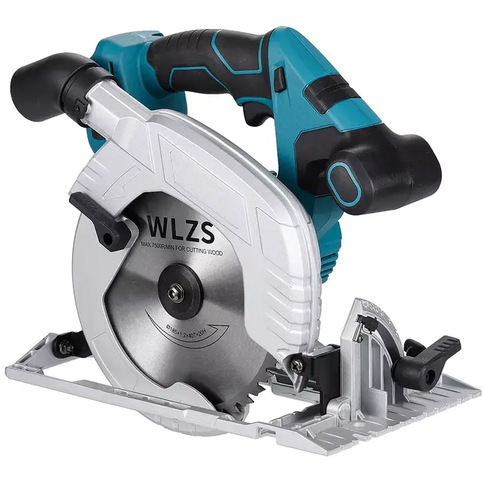 Scie circulaire sans fil 7-1/4 pouces pour batterie Makita 18V avec moteur à rotor externe