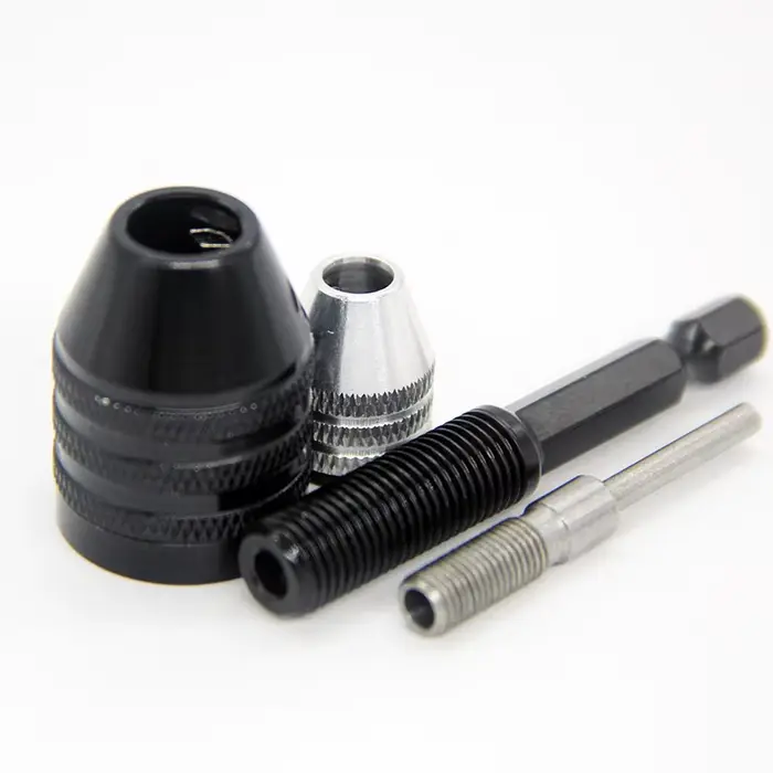 Mandrin de perceuse, tournevis sans clé, adaptateur de pilote d'impact, Micro moteur électrique, pin