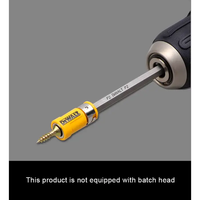 DEWALT DWASLVMF2 Ensemble de 2 douilles magnétiques pour embouts de perceuse