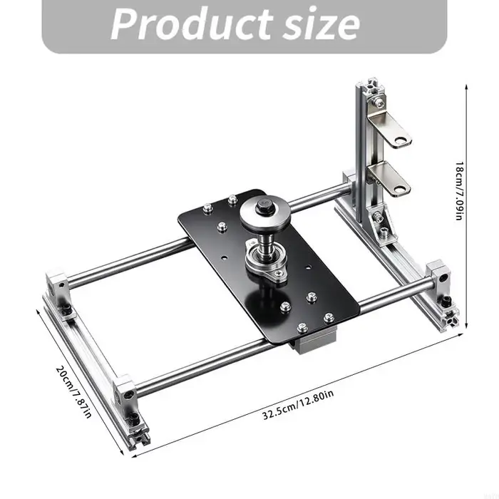 Support meuleuse d réglable Standard en acier inoxydable