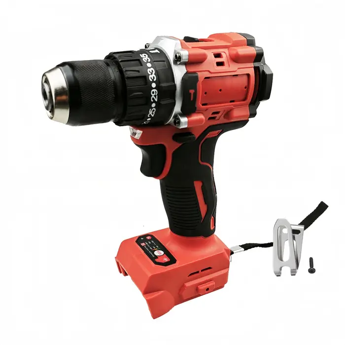Pour Milwaukee M18/Dewalt 20V batterie 10MM tournevis sans fil perceuse électrique à 2 vitesses pour outil de perçage