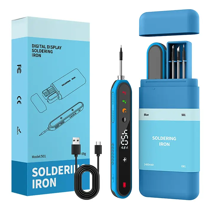 Kit de fer à souder électrique numérique Type-C 8-15W