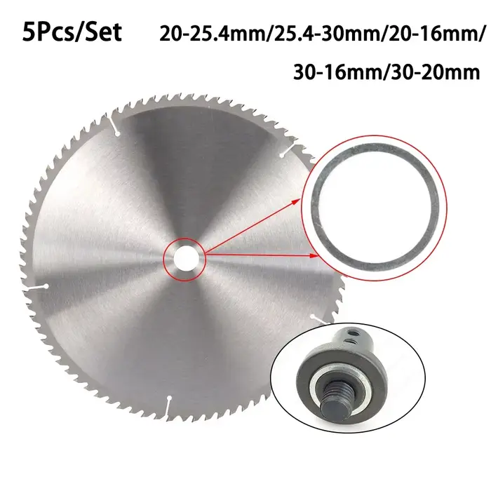 Anneaux de réduction de lame de scie circulaire