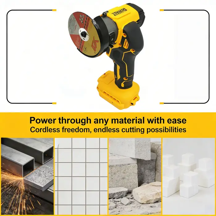 Mini-meuleuse d'angle DEWALT A2UD 20V (3 pouces/76 mm) : Machine de meulage sans fil 20000 tr/min pour découpe et polissage de précision