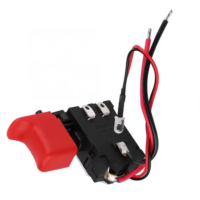 Joli à gâchette réglable pour perceuse électrique, noir, CC, CW, CCW, 7.2V-24V