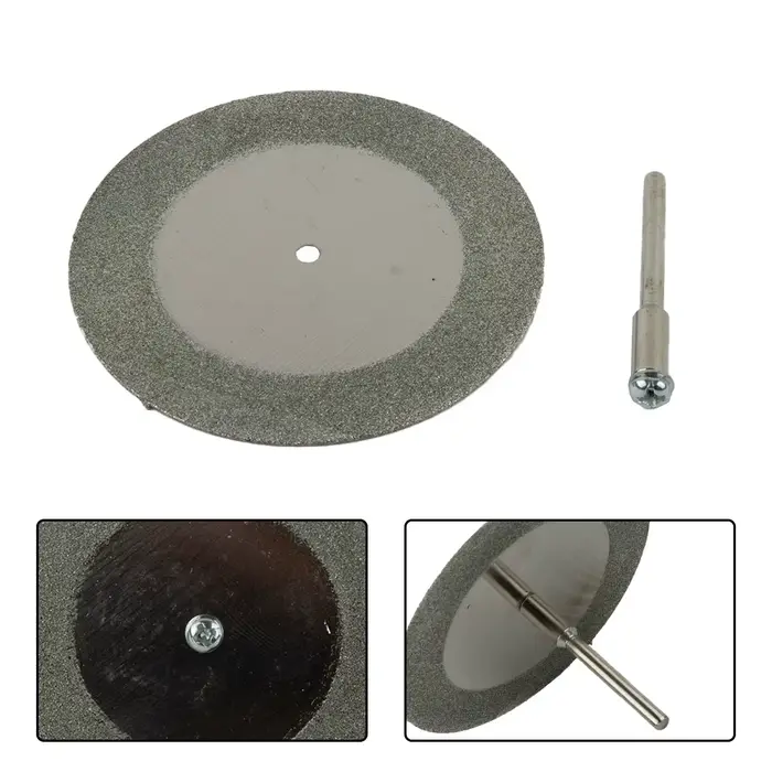 Ensemble de disques de coupe diamantés miniatures pour accessoires rotatifs, meule diamantée de 40, 