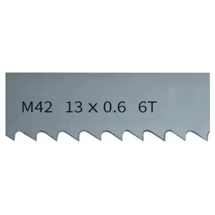 8" 9" 10" 14" 16" Lames de scie à ruban bimétallique M42 1140 1400 1425 1570 1790 1826 2240 2560 263