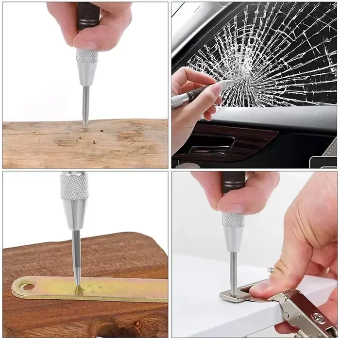 Poinçon automatique de centrage
