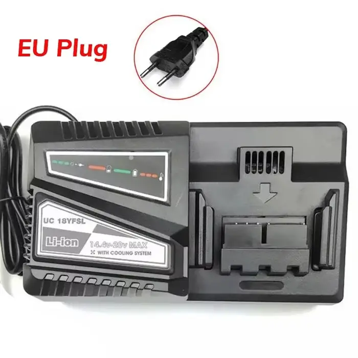 UC18YKSFL-Chargeur de batterie 14.4V-18V, 4,5 A, pour perceuse électrique, BSL1815, BSL1820, BSL1825