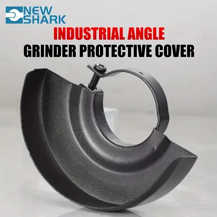 Meuleuse d'angle noire 4.5/5 pouces, protection de sécurité en métal, couverture de roue pour meuleuse d'angle électrique