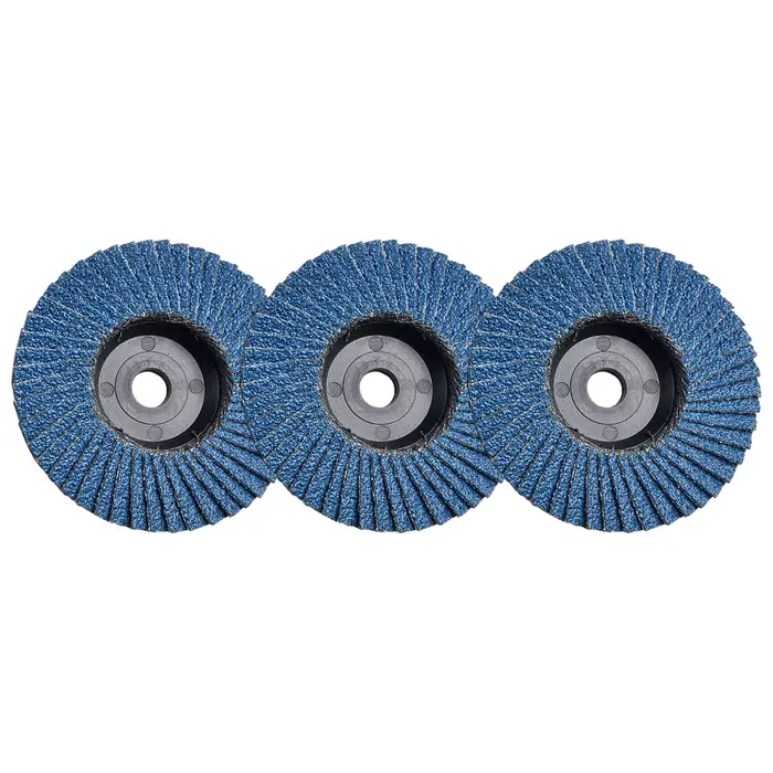 3 pièces 3 pouces disques à lamelles plates 75mm meules coupe du bois pour meuleuse d'angle disques