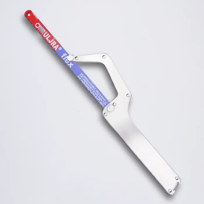 Mini scie à main épaissie pour le travail du bois, petite scie à métaux, outil en fer, scie à main d