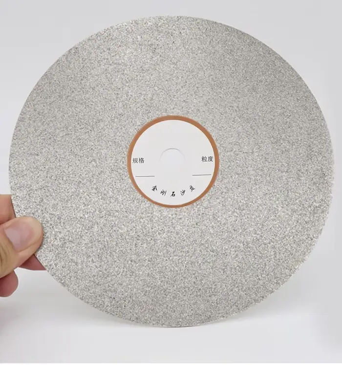 1 pièces 6 "150mm diamant enduit plat disque bijoux polonais meulage roue diamant disque de meulage 
