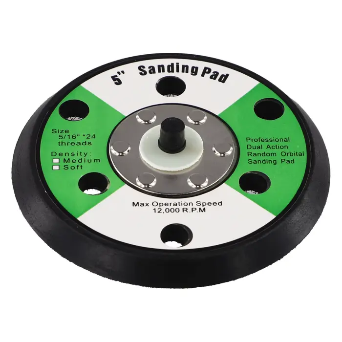 Ponceuse à Air polisseuses 5 pouces 125mm 6 trous patin de support