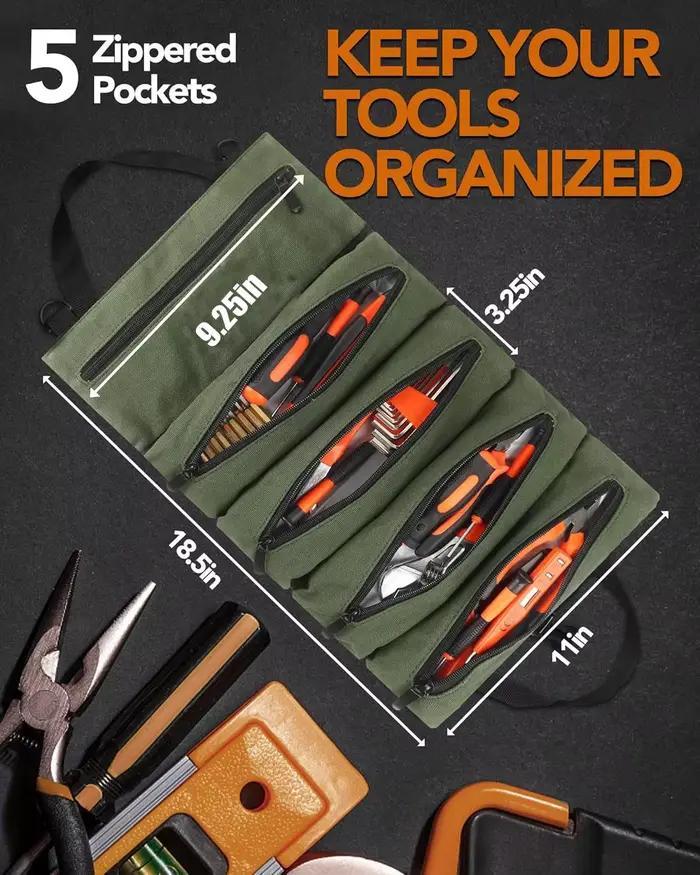 Sac à outils en rouleau – Sac