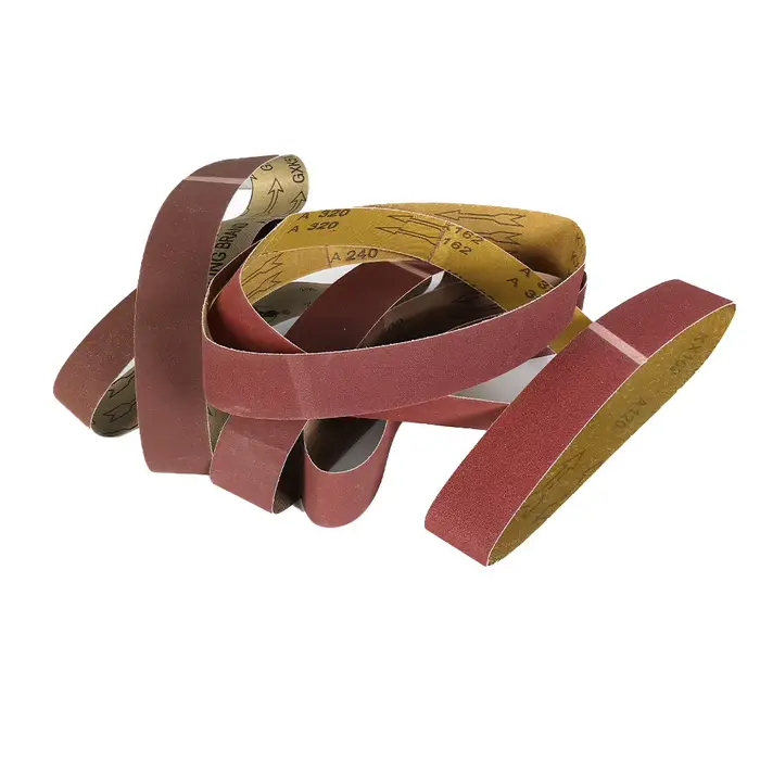 7 pièces ponçage bande Abrasive 120 240 320 400 600 800 1000 grains bandes abrasives en oxyde d'aluminium pour métal bois plastique ponceuse de meulage