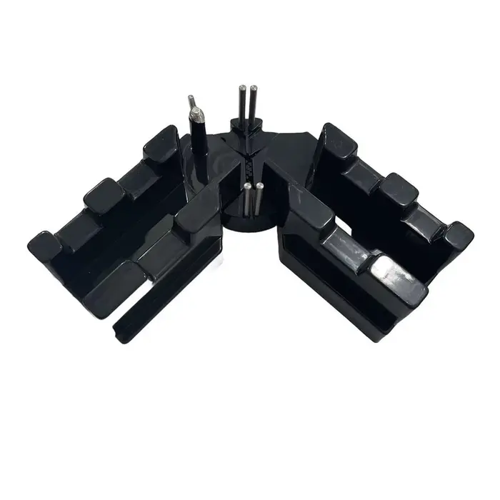 Outil de coupe de mesure d'angle d'onglet 2 en 1, double bras mobiles 85 180 °   Plaque de guidage d