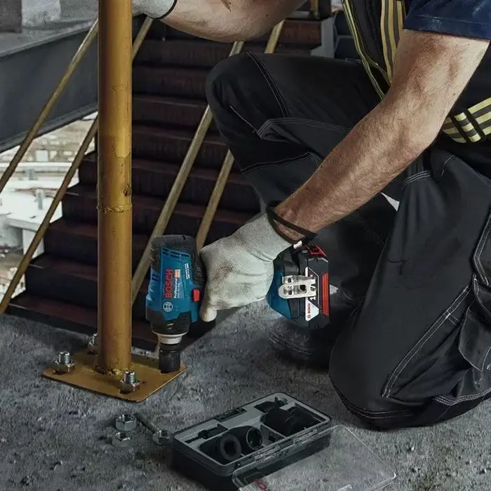 BOSCH GDS 18V-400 clé à chocs sans fil outil nu 18V professionnel sans brosse clé électrique à couple élevé outils électriques GDS18V-400