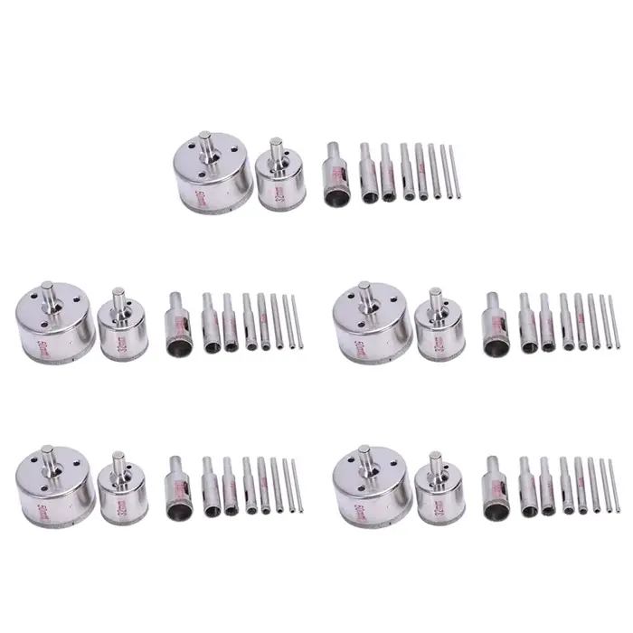 50Pcs diamant trou scie 3-50Mm foret