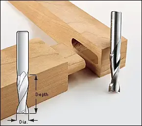 6,8,10,12 mm, mèche de routeur spirale Upcut, tige 1/2 et 1/4