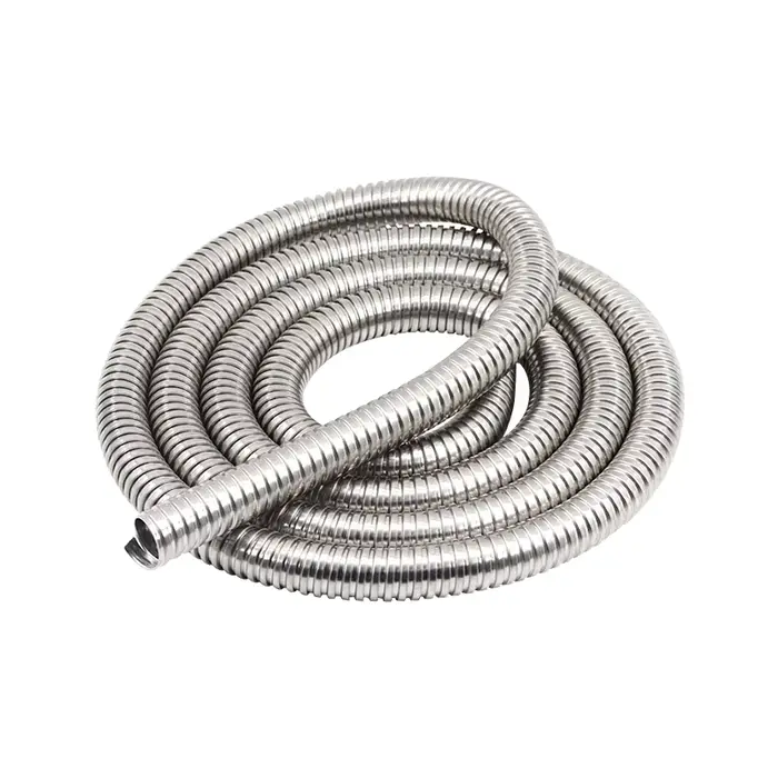 Tuyau flexible en acier inoxydable 304 de 1 mètre, diamètre intérieur de 4 à 100 mm, pour protection