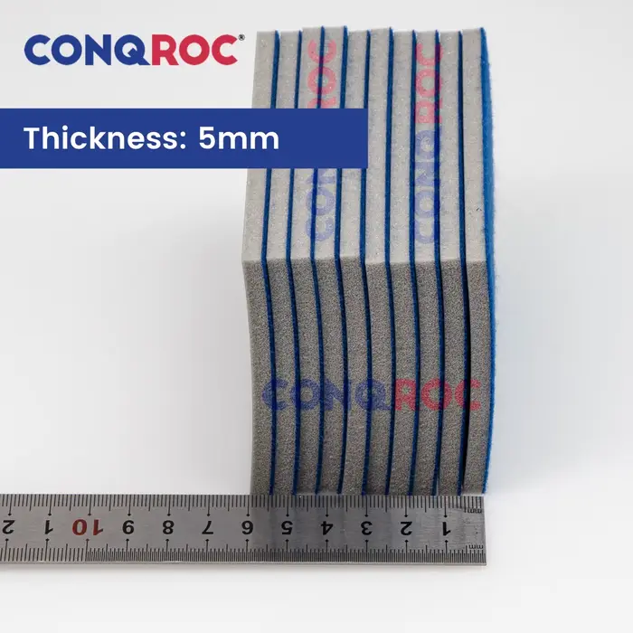 10 pièces 75x100x5mm éponges de ponçage carbure de silicium blocs