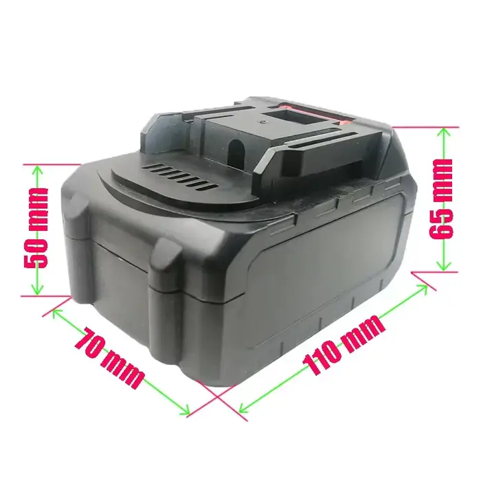 Boîtier de batterie pour outils électriques 5S2P 18V avec BMS