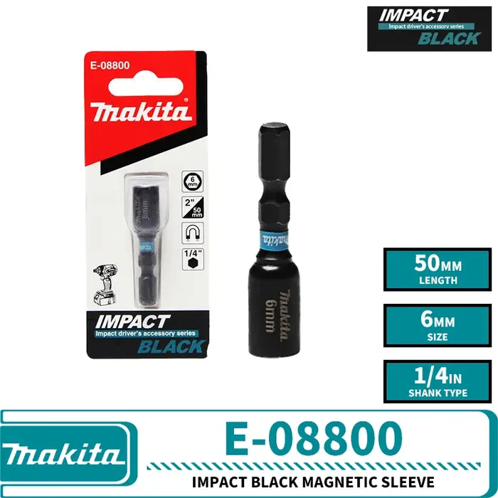 Makita-Perceuse à percussion noire