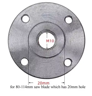 Brille M10-20mm M14-25.4mm M14/M16-22.23mm pour connecter 3.2 ''-12'' 80-300mm disque de coupe de la