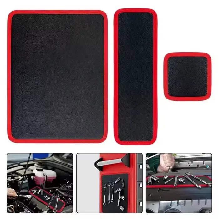 Support magnétique flexible pour outils et tapis de rangement pour mécaniciens