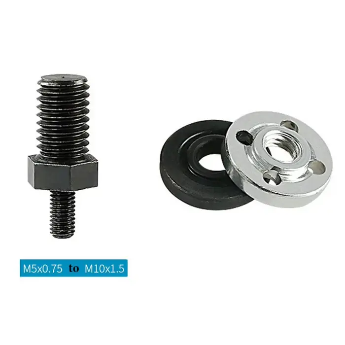 Tige d'adaptateur de meulage 5mm à 10mm pour Mini meuleuse d'angle avec plaque de pression