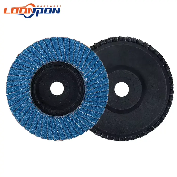 75mm meules disques à lamelles de 3 pouces pour meuleuse d'angle métal 80 # Haute qualité 2-10 piè