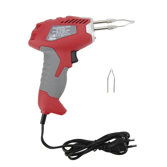 Pistolet à souder électronique 180W 200 ℃ Kit de fer à souder à alimentation manuelle pour la répa