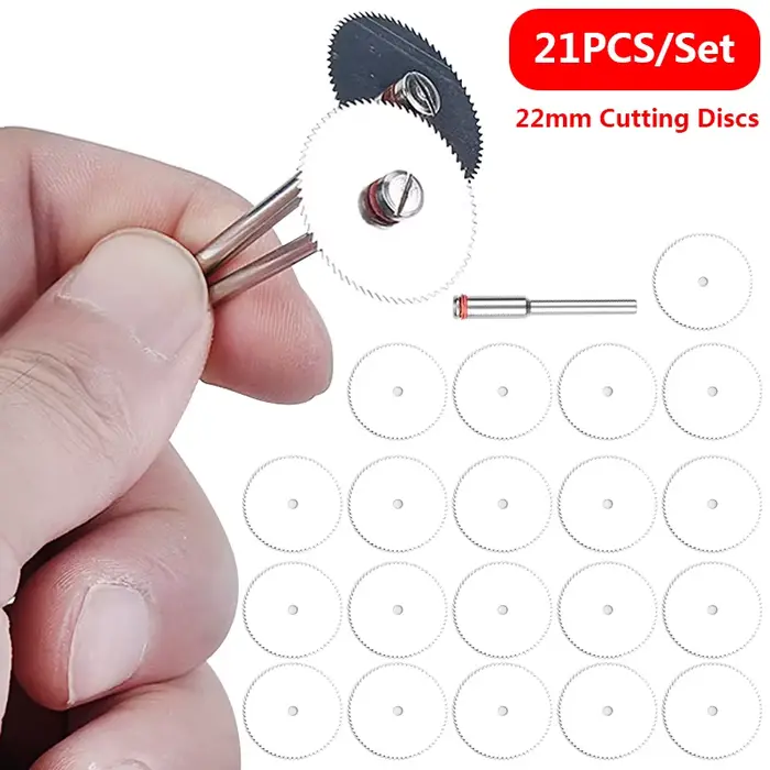 Mini jeu de lames de scie circulaire, calcul professionnel, travail, disque de coupe de 22mm, outil