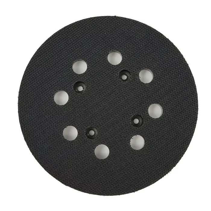 1 tampon de ponçage, 5 pouces 125mm, dos épais et rigide, longue durée de vie, adapté aux ponceuses 