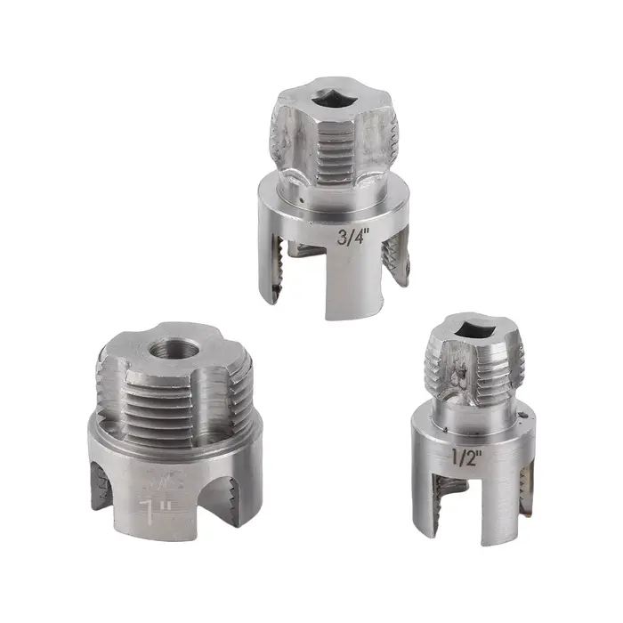 Outil de filetage de tuyaux, tige hexagonale de 1/4 pouces G1/2 G3/4 G1, outils de fabrication de fi