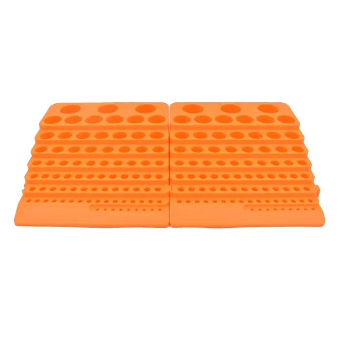 Boîte de rangement de foret en plastique de haute qualité, pour fraise, outil CNC, mallette de collecte de pièces de forage en U