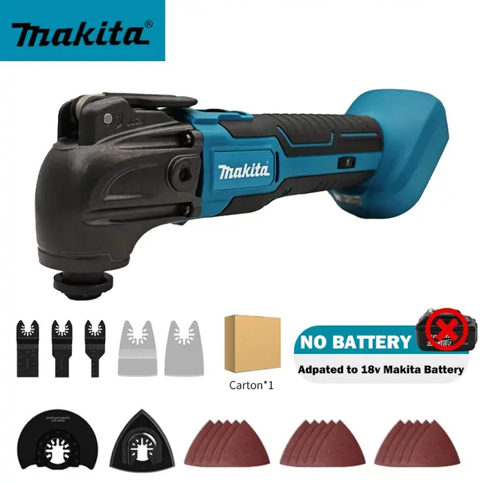 Outil multifonctionnel oscillant sans fil Makita 18V DTM51 à dégagement rapide
