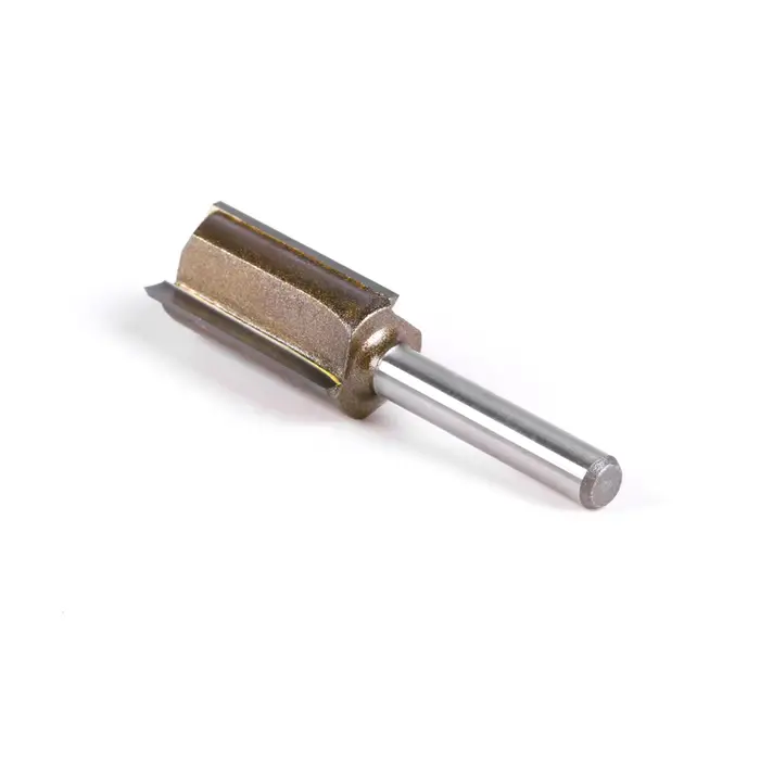 Mèche de routeur droite professionnelle à trois bords 1/4 pouces 1/2
